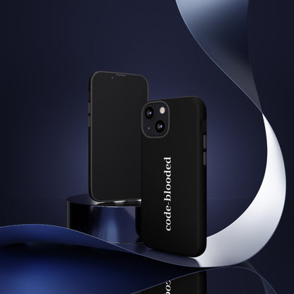 Code Blooded (Technology Programmers) iPhone Case