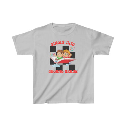 Unisex Kids Singing Into Second Grade Ultimate Comfort T-Shirts