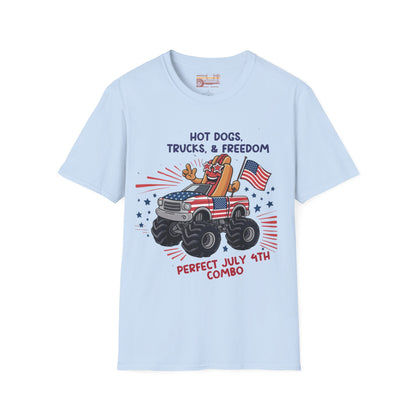 American Independence July 4th Ultimate Comfort Unisex Funny T-shirt