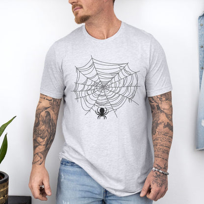 Minimalist Graphic Designed Spider Web Ultimate Comfort Unisex  T-shirt