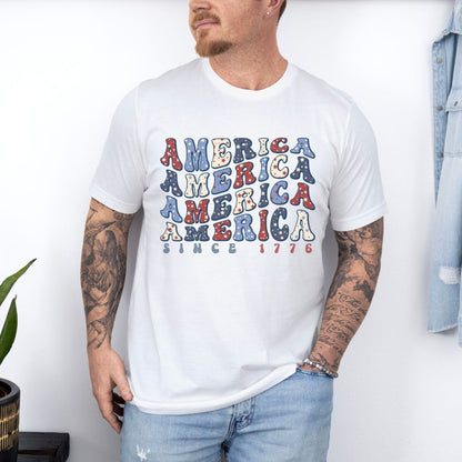 American Independence July 4th Ultimate Comfort Unisex Funny T-shirt