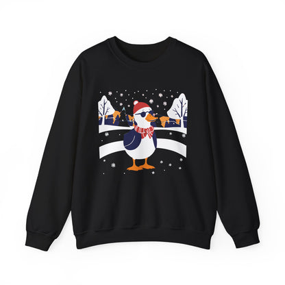 Graphic Designed Holiday Christmas Unisex Crewneck Sweatshirt