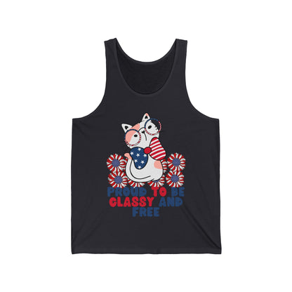 American Independence Ultimate Comfort Styled Unisex Funny Tank Top