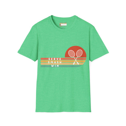 Badminton Game Day Graphic Comfort Unisex T-shirt