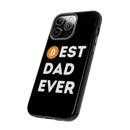 Best Dad Ever (Bitcoin, Crypto) iPhone Case