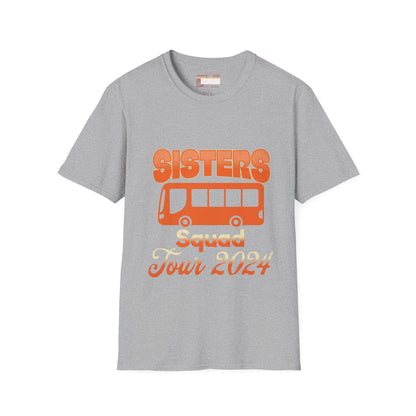 Graphic Sister Tour Comfort T-shirt Group Vacation Comfort Styled T-shirts