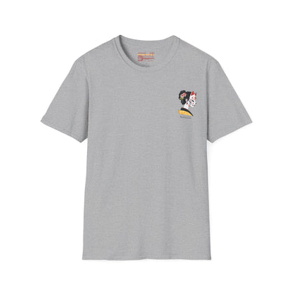 Masked Japanese Geisha Graphic Ultimate Comfort Styled Unisex T-shirt