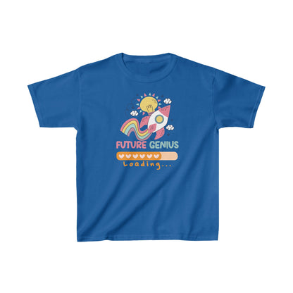 Unisex Kids Future Genuis Loading Ultimate Comfort T-Shirts