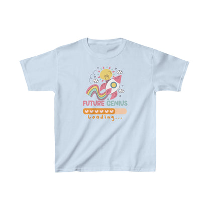 Unisex Kids Future Genuis Loading Ultimate Comfort T-Shirts