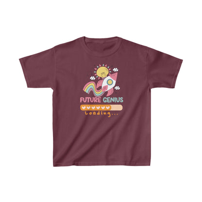 Unisex Kids Future Genuis Loading Ultimate Comfort T-Shirts
