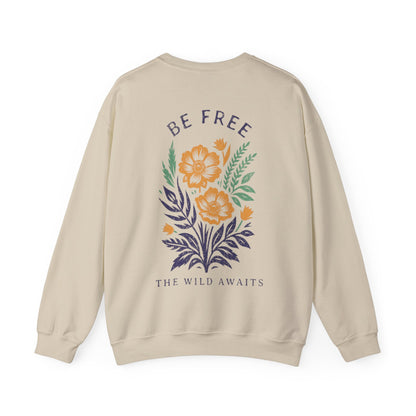 Graphic Designed Minimalist Crewneck Sweatshirt