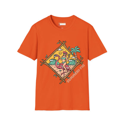 Graphic Summerfest Designed Summer time Comfort Styled T-shirts