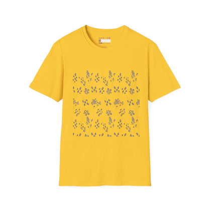 Graphic Wild Flower, Flower Lover Unisex Minimalist Comfort T-shirt
