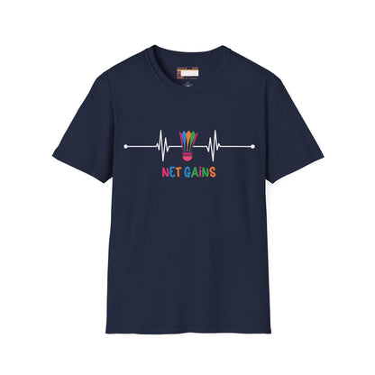 Badminton Game Day Graphic Comfort Unisex T-shirt