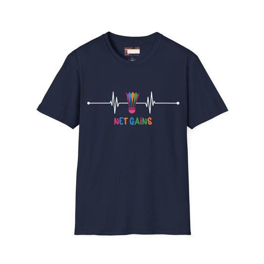 Badminton Game Day Graphic Comfort Unisex T-shirt
