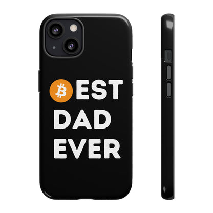 Best Dad Ever (Bitcoin, Crypto) iPhone Case