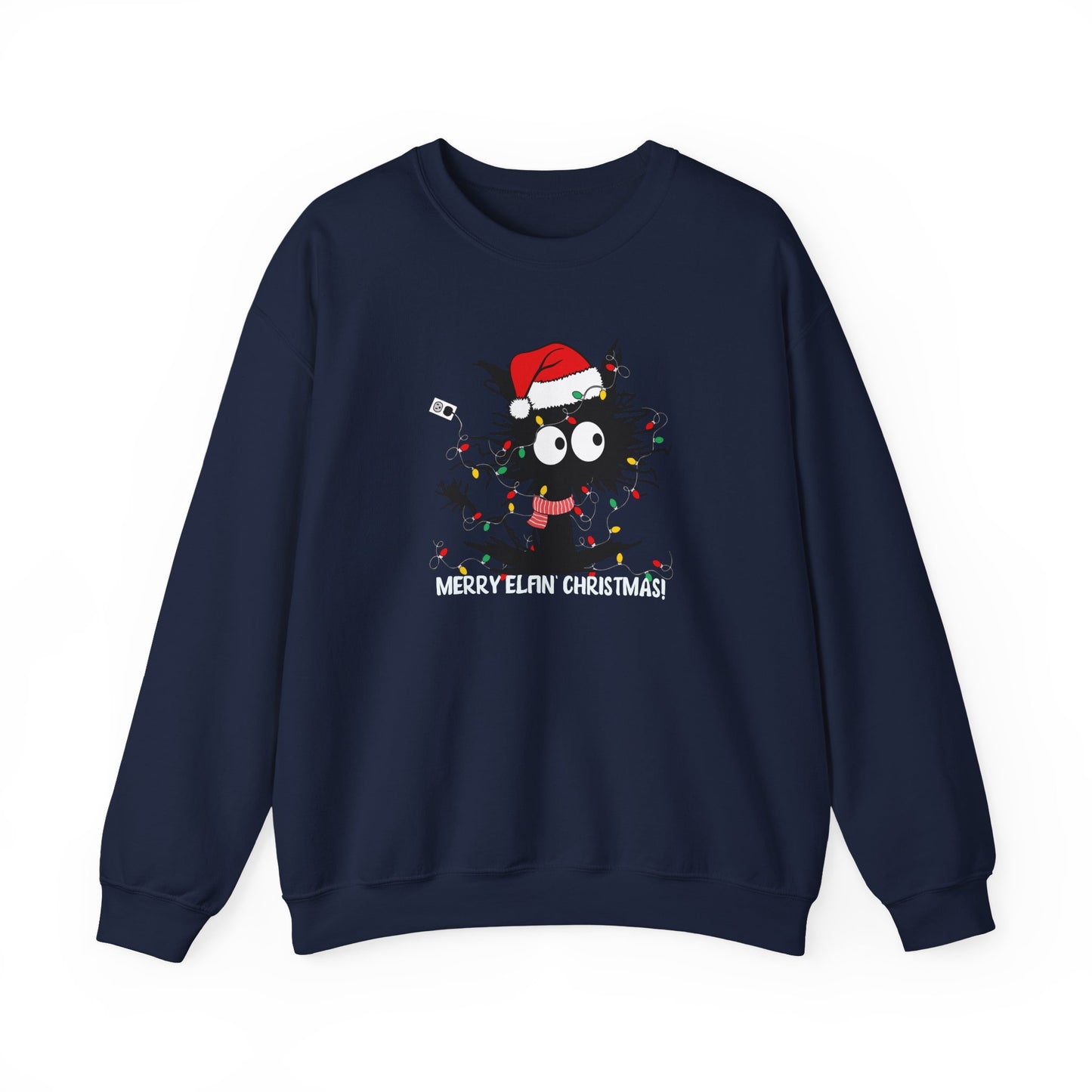 Graphic Designed Holiday Christmas Unisex Crewneck Sweatshirt