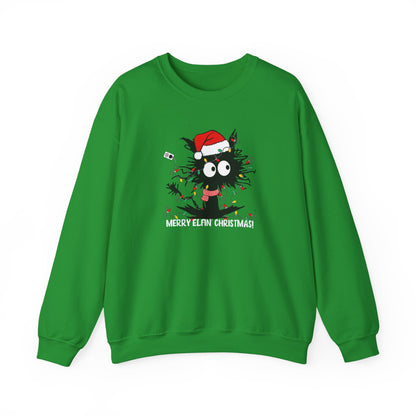 Graphic Designed Holiday Christmas Unisex Crewneck Sweatshirt