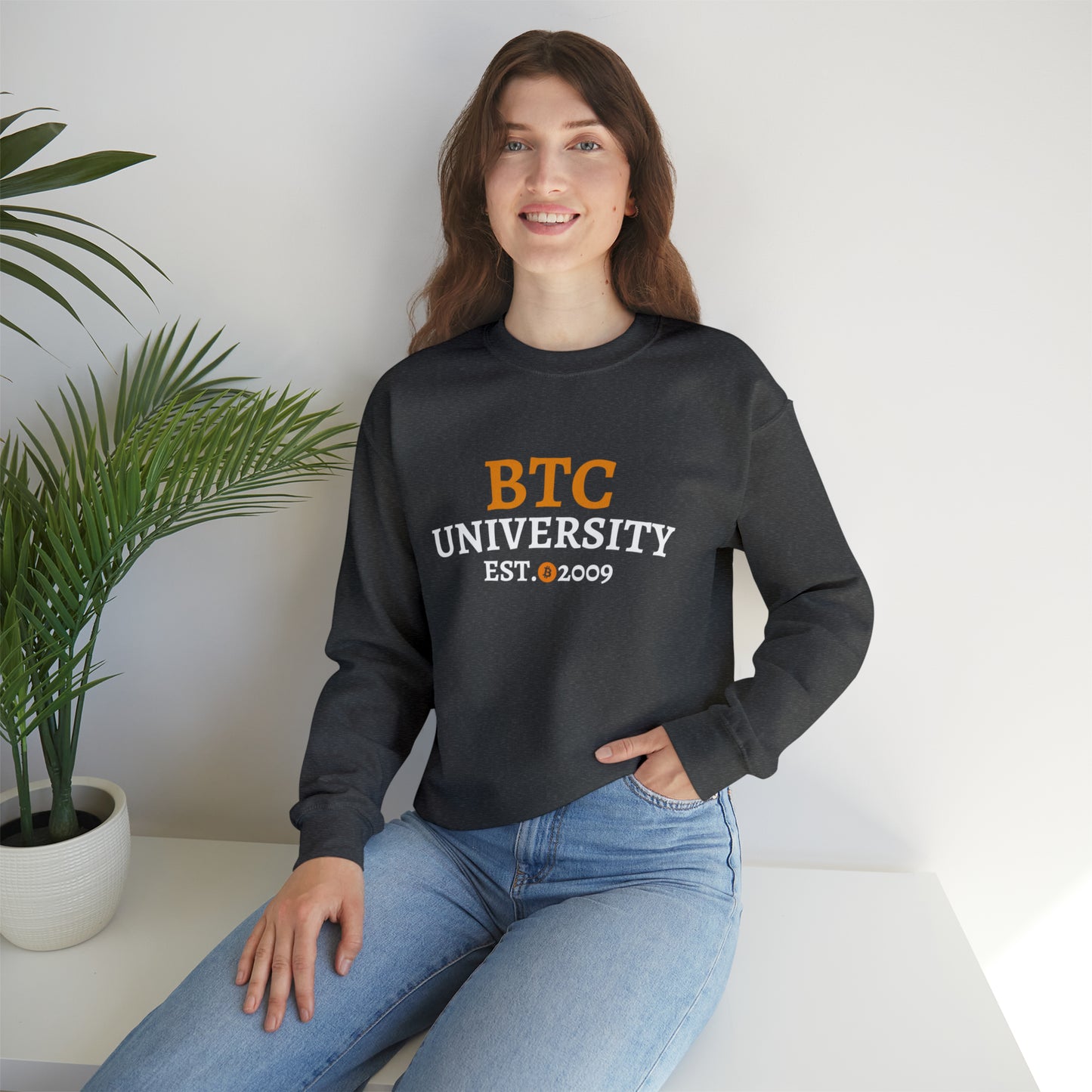 BTC University (Bitcoin, Crypto) Unisex Sweatshirt