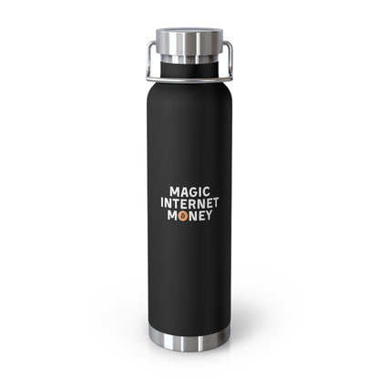 Magic Internet Money Copper Vacuum Insulated Bottle, 22oz
