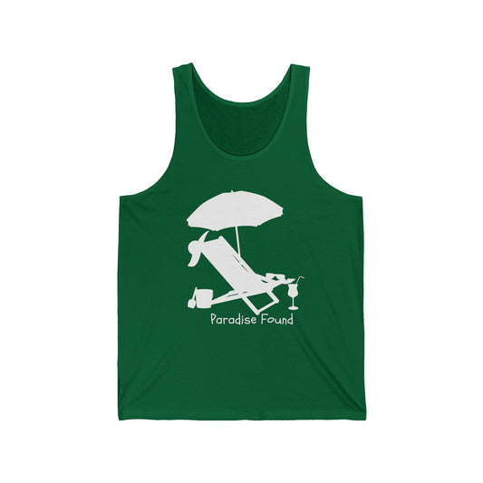 Paradise Found Summer Ultimate Comfort Styled Unisex Tank Top