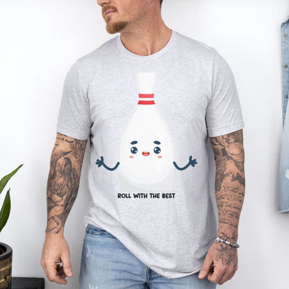 Retro Bowling Champion Bowling King Graphic Comfort Unisex T-shirt