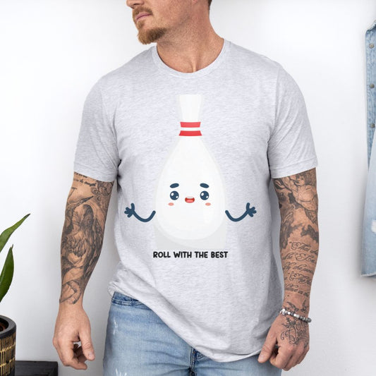Retro Bowling Champion Bowling King Graphic Comfort Unisex T-shirt
