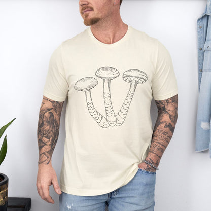 Minimalist Graphic Designed Mushroom Ultimate Comfort Unisex T-shirt