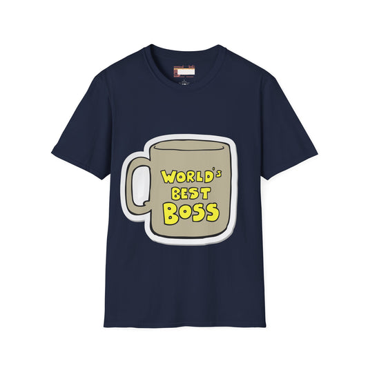 World's Best Boss Designed Graphic Comfort Unisex T-shirt