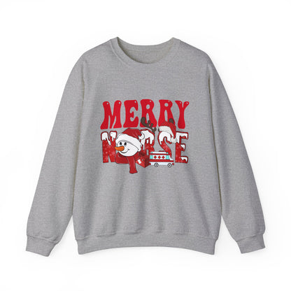 Graphic Designed Holiday Christmas Nurse Unisex Crewneck Sweatshirt