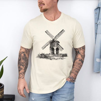Graphic Designed Ultimate Wind Mill Comfort Unisex T-shirt