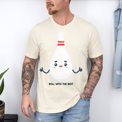 Retro Bowling Champion Bowling King Graphic Comfort Unisex T-shirt