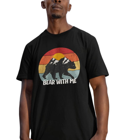 Graphic Bear With Me Unisex Comfort Styled T-shirts