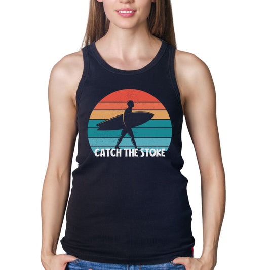 Catch The Stroke Summer Ultimate Comfort Styled Unisex Tank Top