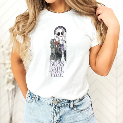 Boss Babe Vibes Ultimate Comfort Styled T-shirt