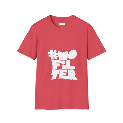 Graphic No Filter Designed Comfort Unisex T-shirt