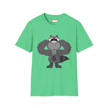 Graphic Designed Minimalist Racoon Unisex Comfort Styled T-shirts