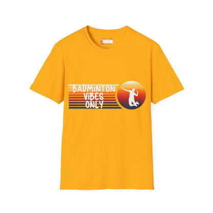 Badminton Game Day Graphic Comfort Unisex T-shirt