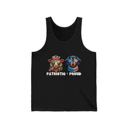 American Independence Graphic Ultimate Comfort Styled Unisex Tank Top