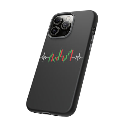 Bearish And Bullish Chart Candles (Stock Market) iPhone Case