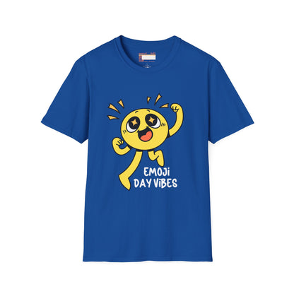 Graphic Emojis Designed Comfort Styled Minimalist T-shirts