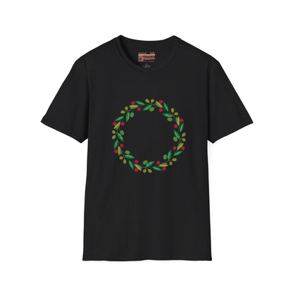 Circle Floral Combination Ultimate Comfort Styled Graphic T-shirt