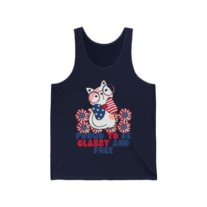 American Independence Ultimate Comfort Styled Unisex Funny Tank Top