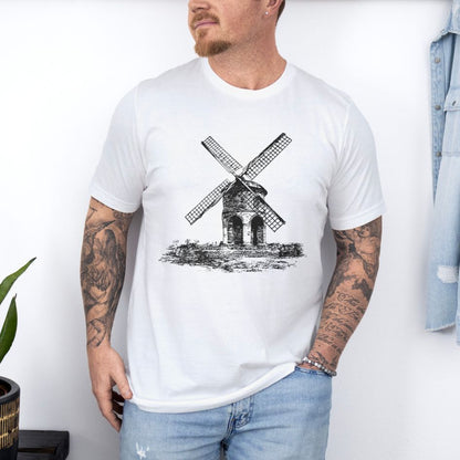Graphic Designed Ultimate Wind Mill Comfort Unisex T-shirt