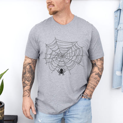 Minimalist Graphic Designed Spider Web Ultimate Comfort Unisex  T-shirt