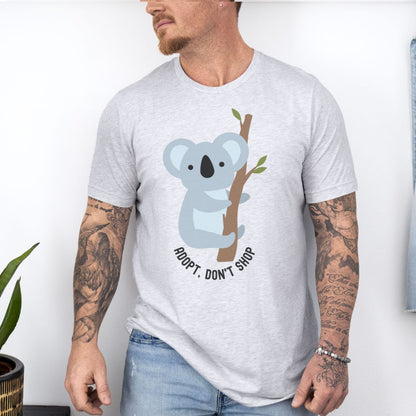 Adopt, Don't Stop Ultimate Comfort Unisex Animal Lovers T-shirt