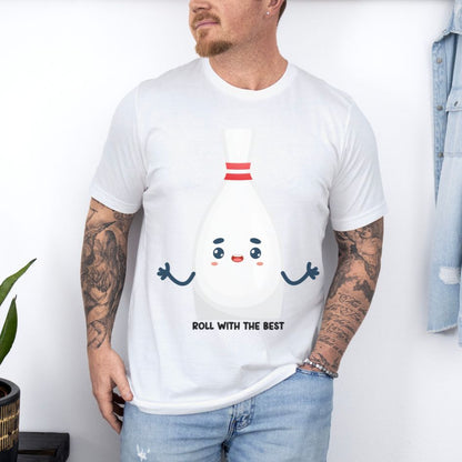 Retro Bowling Champion Bowling King Graphic Comfort Unisex T-shirt