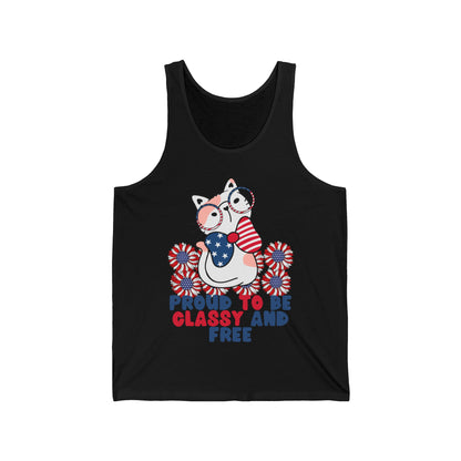 American Independence Ultimate Comfort Styled Unisex Funny Tank Top