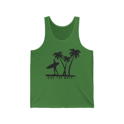 Ride The Wave Surfers Ultimate Comfort Styled Unisex Tank Top