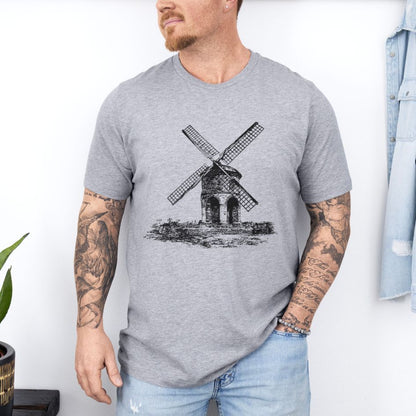 Graphic Designed Ultimate Wind Mill Comfort Unisex T-shirt